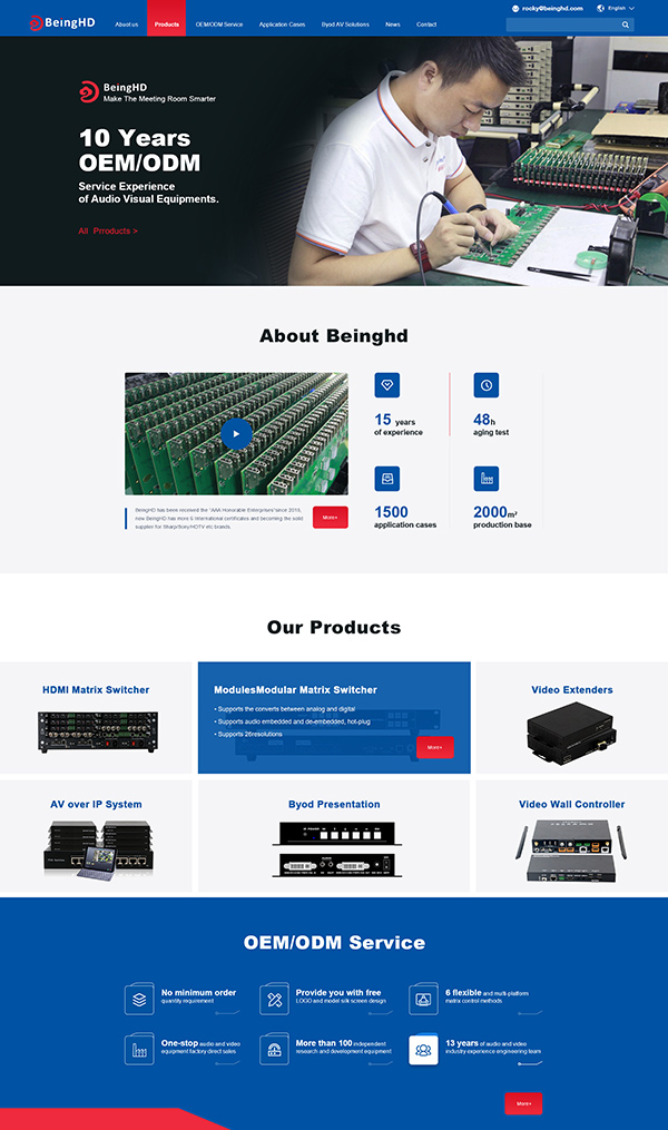 Shenzhen BeingHD Electronics CO., LTD.